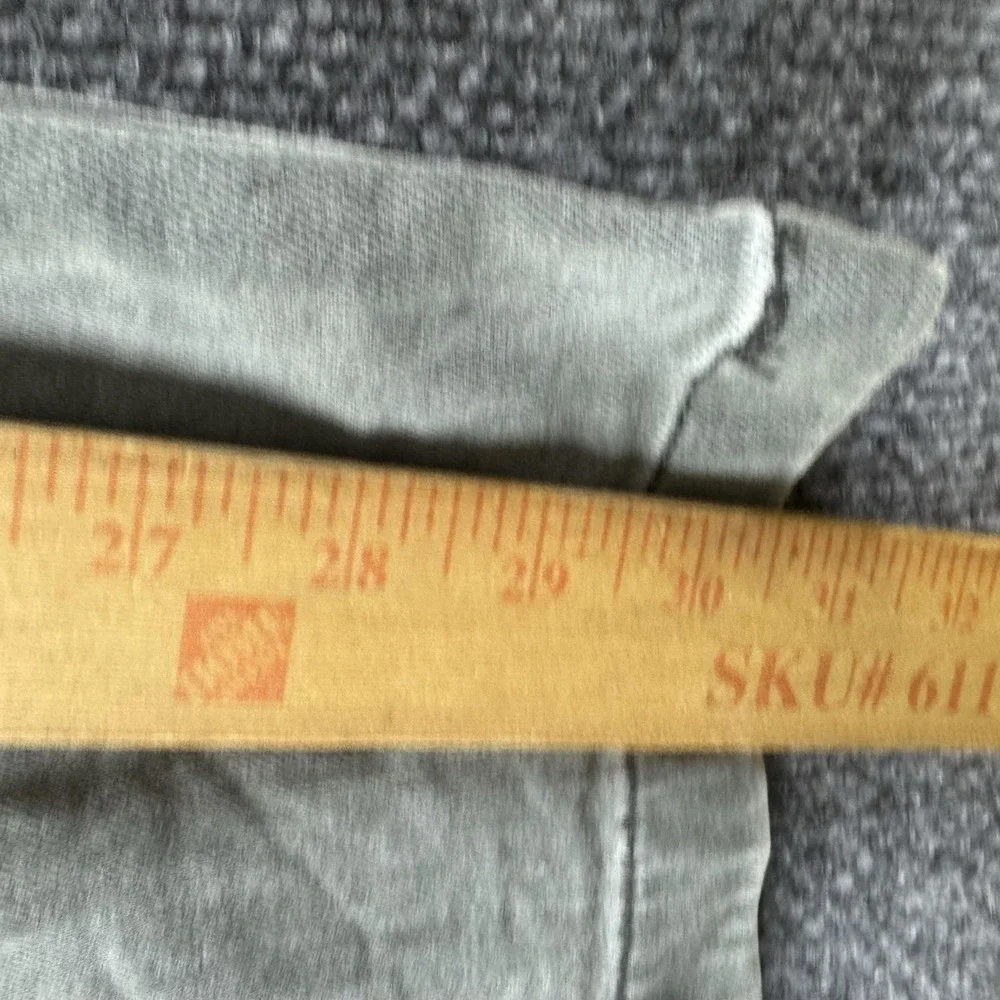 Hollister Pants Mens 32x31* Green Loose Fit Straight Denim Chino Stretch